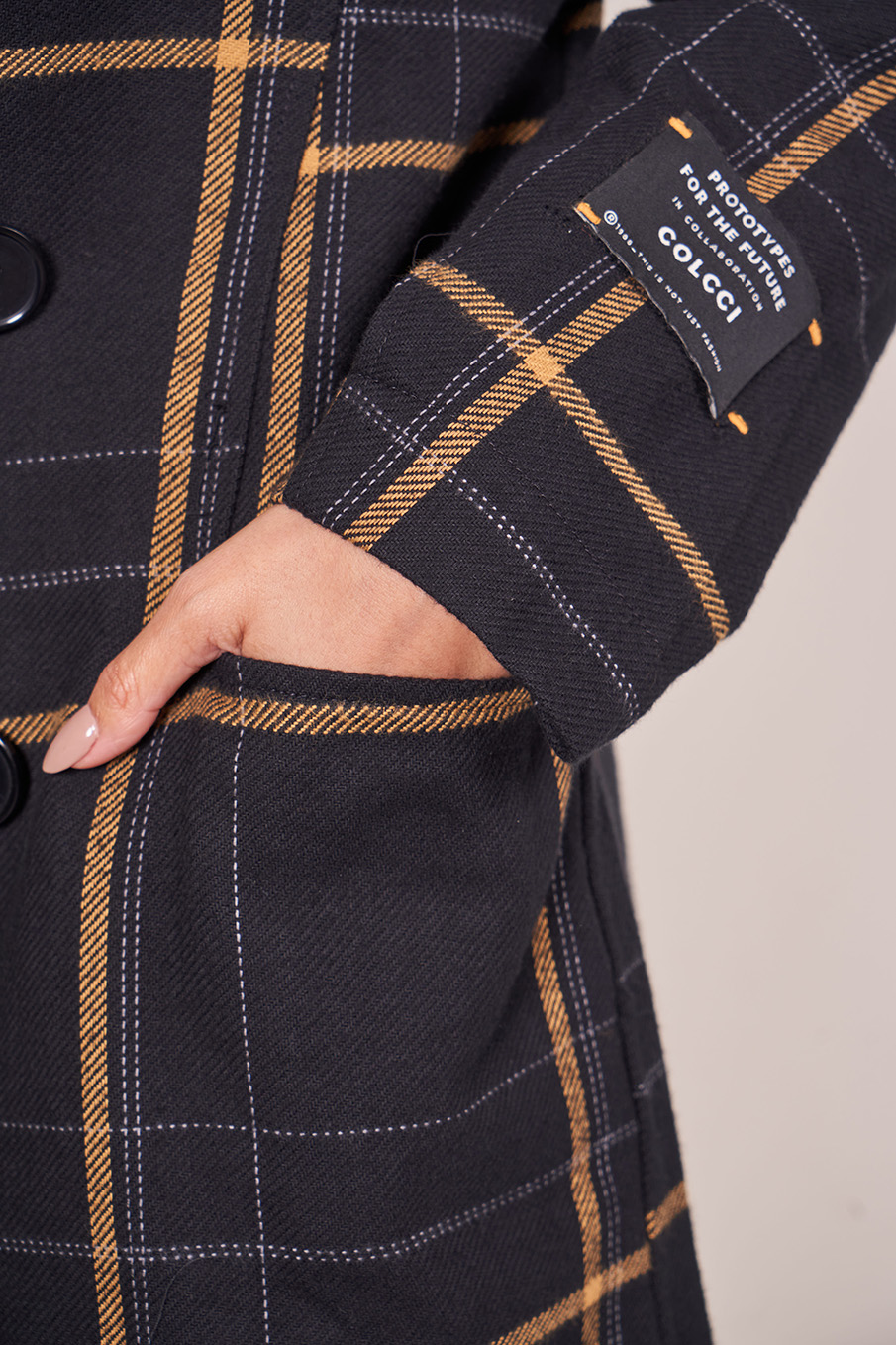 480101256-VC477_1 Check Overcoat — view 3