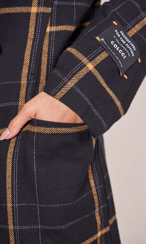 The Prototype Windowpane Coat