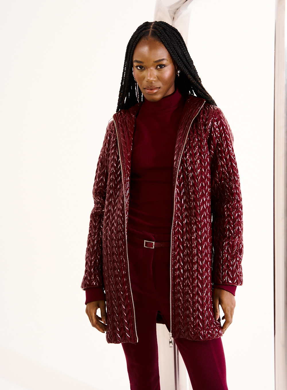 482200127-48391_2 Burgundy Quilted Coat