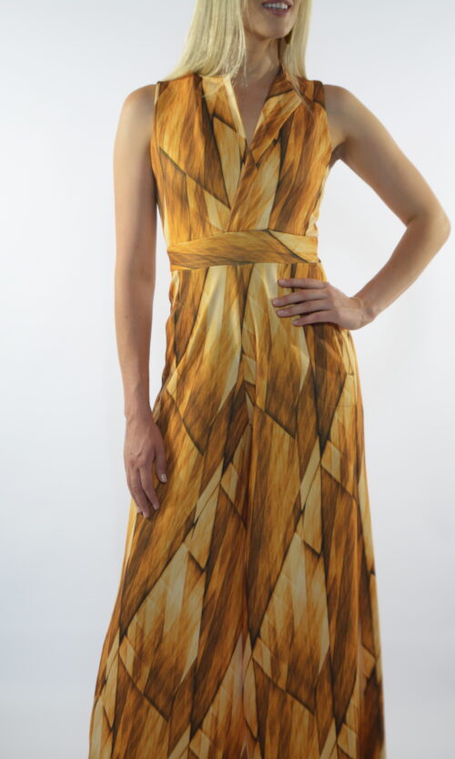 Amber Kaleidoscope Jumpsuit — Rental