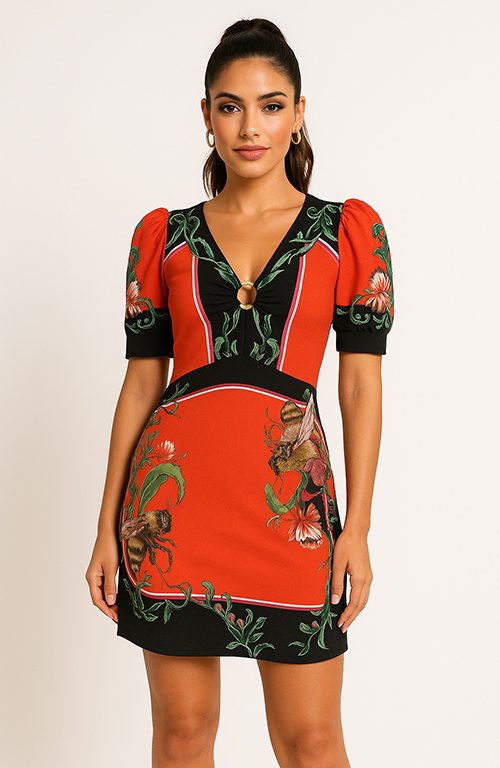 Bee Pantanal Dress for HIRE