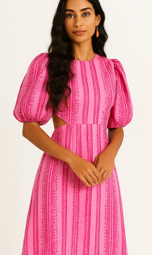 Pink Long Dress
