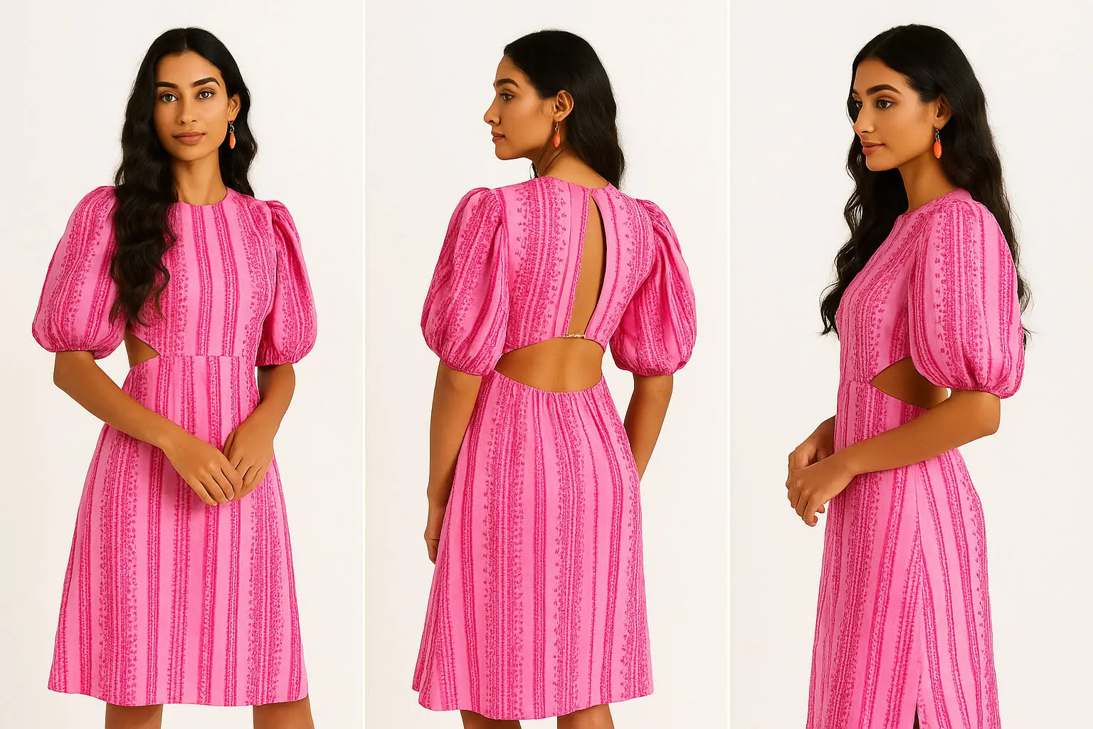 Chic Pink Dress in Soft Light