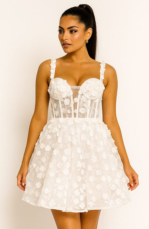 Flores do Amor Wedding /White Dress (Hire)