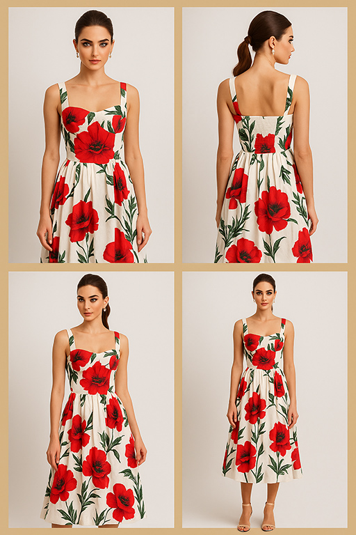 Red Dress Racing Floral 2__cda181