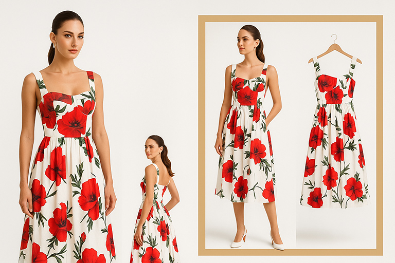 Red Dress Racing Floral 3__78d3c2